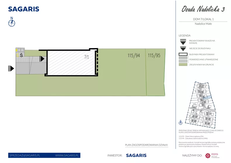Dom 101,92 m², oferta nr 7_1, Osada Nadolicka 3, Nadolice Małe, ul. Wrocławska