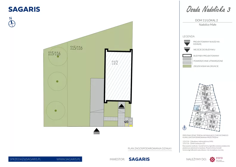 Dom 123,49 m², oferta nr 11_2, Osada Nadolicka 3, Nadolice Małe, ul. Wrocławska