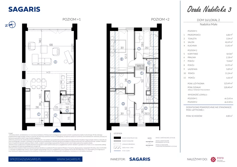Dom 123,49 m², oferta nr 16_2, Osada Nadolicka 3, Nadolice Małe, ul. Wrocławska