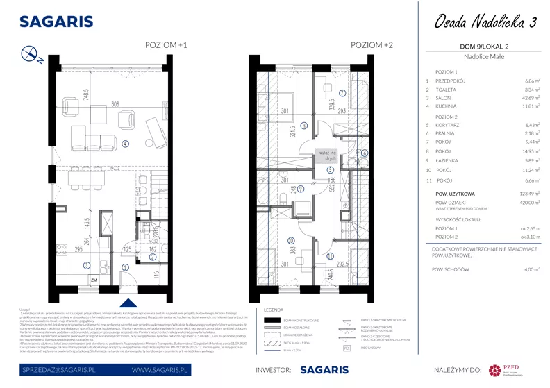 Dom 123,49 m², oferta nr 9_2, Osada Nadolicka 3, Nadolice Małe, ul. Wrocławska