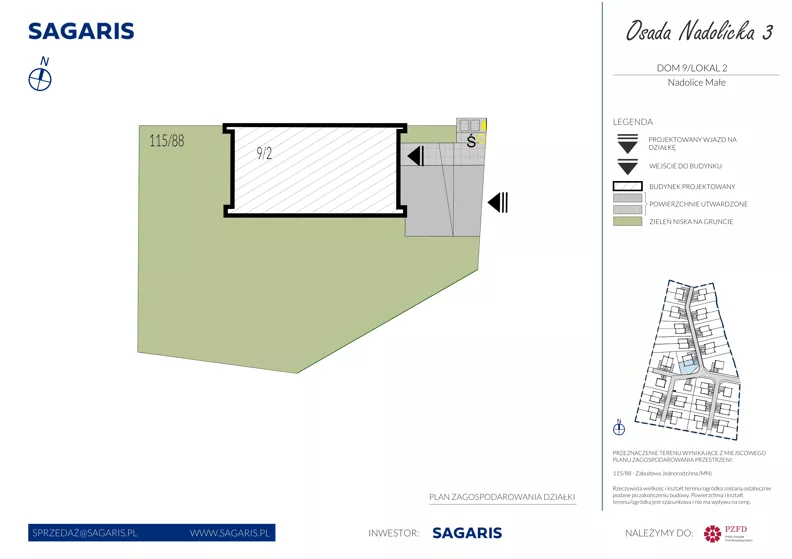 Dom 123,49 m², oferta nr 9_2, Osada Nadolicka 3, Nadolice Małe, ul. Wrocławska