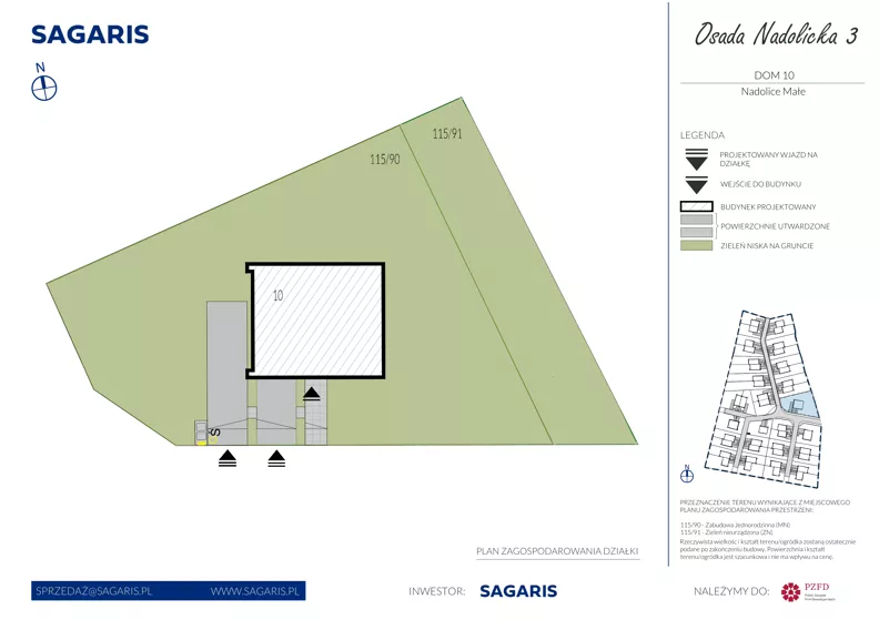 Dom 157,64 m², oferta nr 10_0, Osada Nadolicka 3, Nadolice Małe, ul. Wrocławska