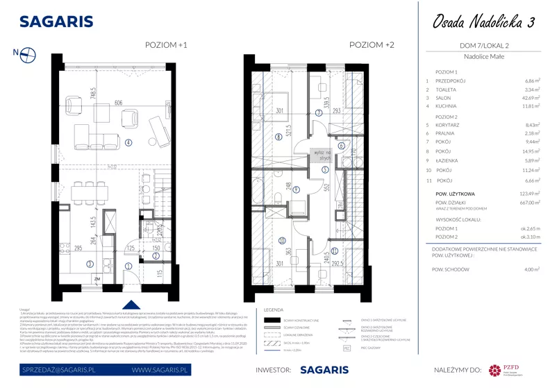 Dom 123,49 m², oferta nr 7_2, Osada Nadolicka 3, Nadolice Małe, ul. Wrocławska