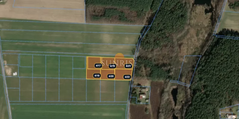 Działka 1 571,00 m², oferta nr , 1276-GS-Dzj9ONuoY8, Charzyno, Dzika