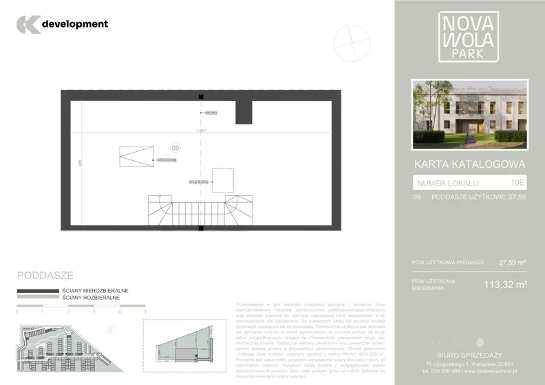 Dom 113,32 m², oferta nr 10E, Nova Wola Park II, Nowa Wola, ul. Przepiórki