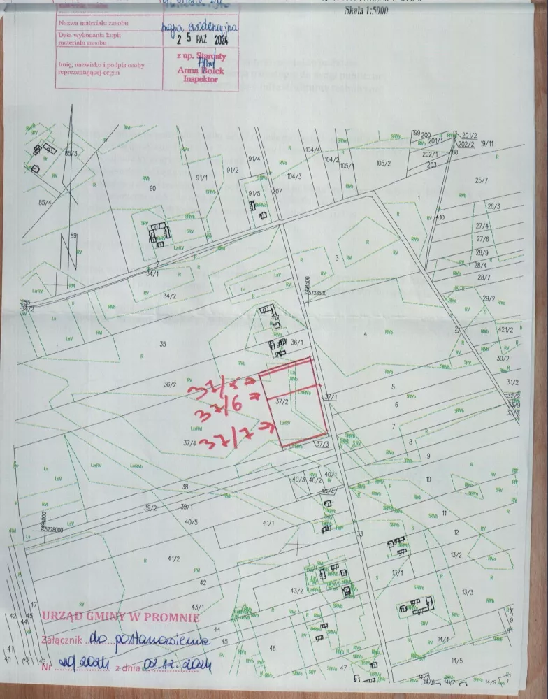 Działka 5 200,00 m², oferta nr , 837616, Falęcice-Wola