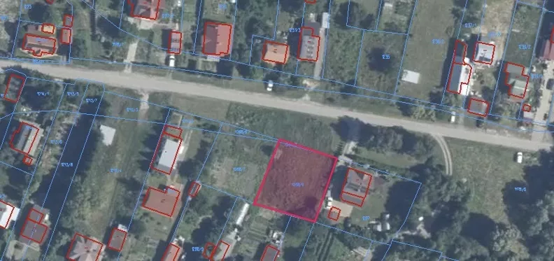Działka 646,00 m², oferta nr , 835014, Krasnystaw, Kościuszki
