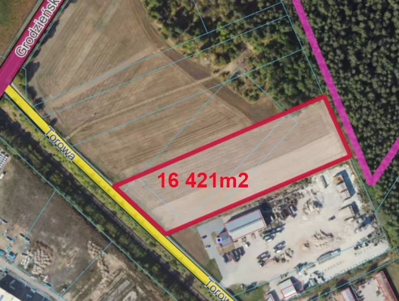 Działka 16 421,00 m², oferta nr , 833948, Sokółka, Torowa