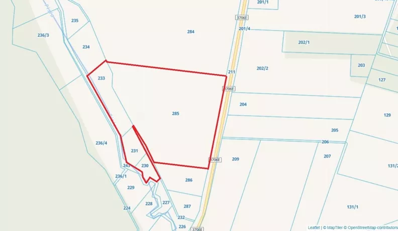 Działka 45 094,00 m², oferta nr , 827763, Wodzierady