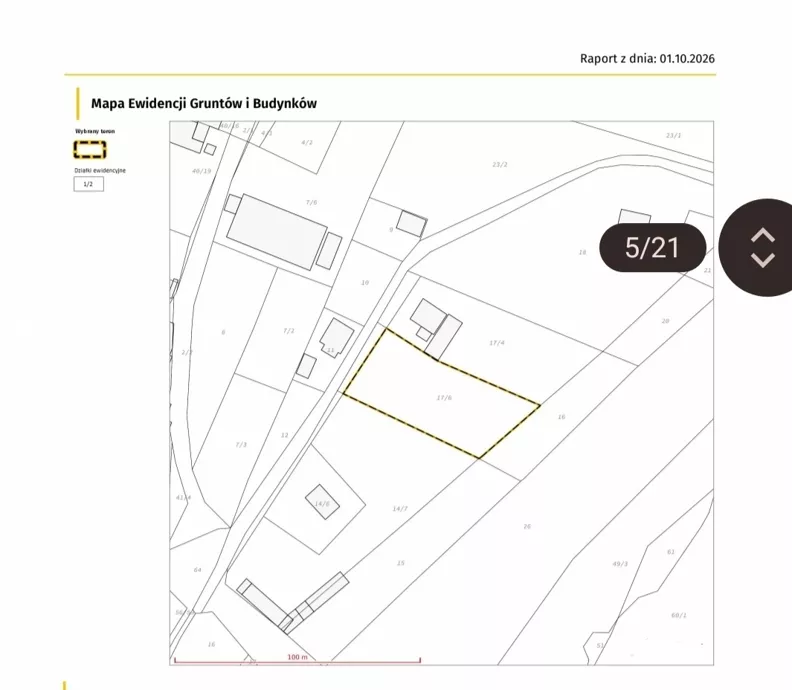 Działka 1 954,00 m², oferta nr , 837821, Katowice, Brynów-Osiedle Zgrzebnioka, Brynów, Załęska Hałda