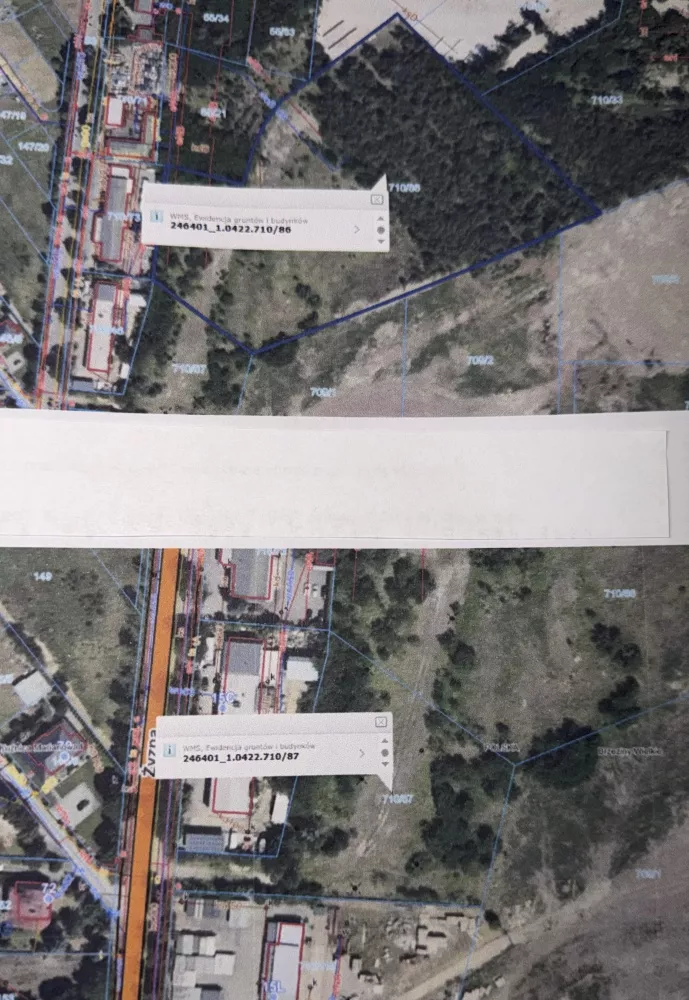 Działka 42 214,00 m², oferta nr , 838033, Częstochowa, Dźbów, Żyzna