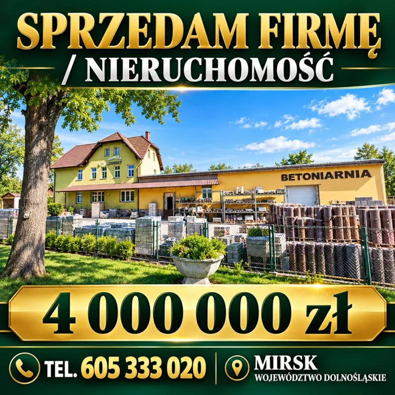 Lokal użytkowy 22 700,00 m², oferta nr , 838002, Mirsk
