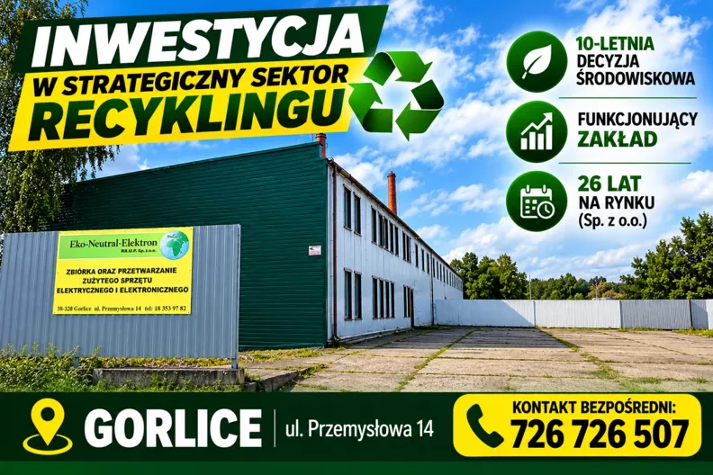 Lokal użytkowy 700,00 m², oferta nr , 837775, Gorlice, Przemysłowa