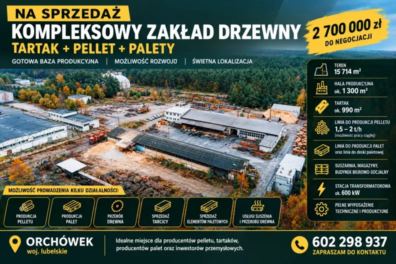 Obiekt 15 714,00 m², oferta nr , 837518, Włodawa