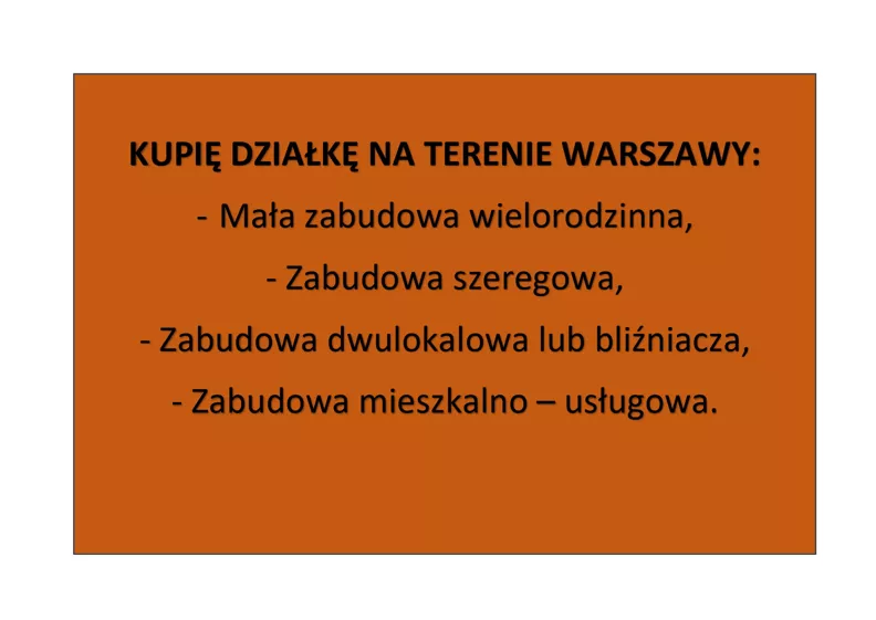 Działka 1,00 m², oferta nr , 10034539, Warszawa