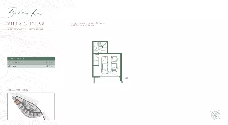 Dom 322,00 m², oferta nr G/1C1/V8, Golf Villas by Luštica Bay, Tivat, Radovici