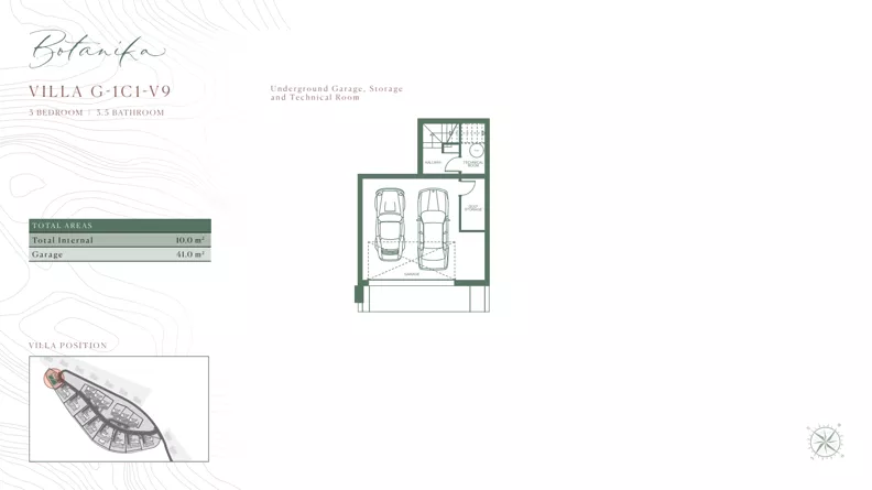 Dom 275,00 m², oferta nr G/1C1/V9, Golf Villas by Luštica Bay, Tivat, Radovici