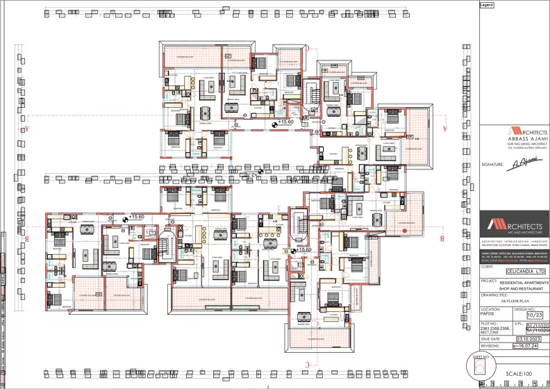 2 pokoje, apartament 96,00 m², piętro 5, oferta nr 509, The City View, Pafos, 32 Trikomou Street, 8560, Coral Bay