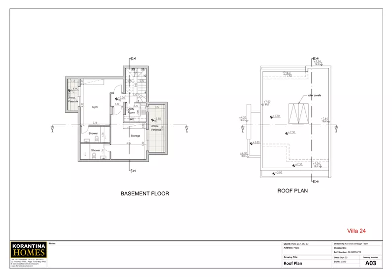 5 pokoi, apartament 233,00 m², parter, oferta nr 24C, Hill Residences, Peja