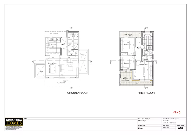 5 pokoi, apartament 230,00 m², parter, oferta nr 5A, Hill Residences, Peja