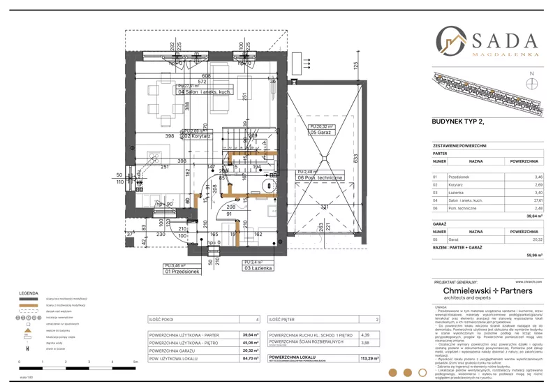 Dom 113,29 m², oferta nr 71, Osada Magdalenka 2 - etap II, Słomin, ul. Biedronki