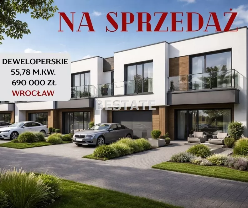 Dom i rezydencja 55,78 m², oferta nr , BESW-DS-15266, Wrocław, Psie Pole-Zawidawie, Psie Pole
