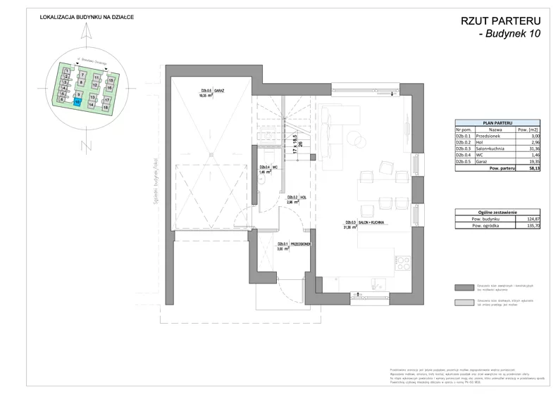Dom 124,87 m², oferta nr 10, Riva Verde, Otwock, ul. Chrobrego
