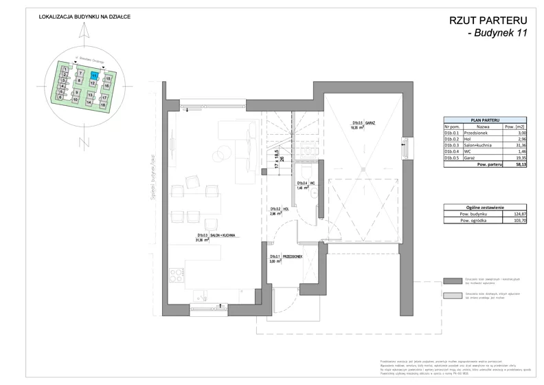 Dom 124,87 m², oferta nr 11, Riva Verde, Otwock, ul. Chrobrego