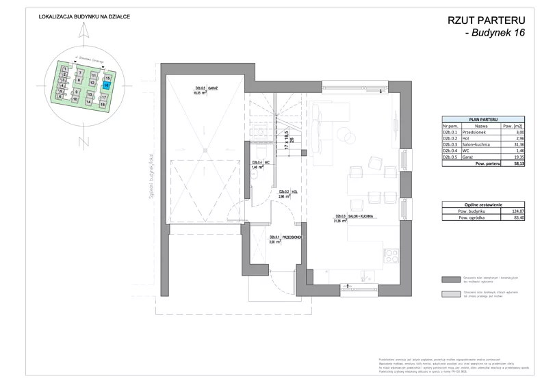Dom 124,87 m², oferta nr 16, Riva Verde, Otwock, ul. Chrobrego
