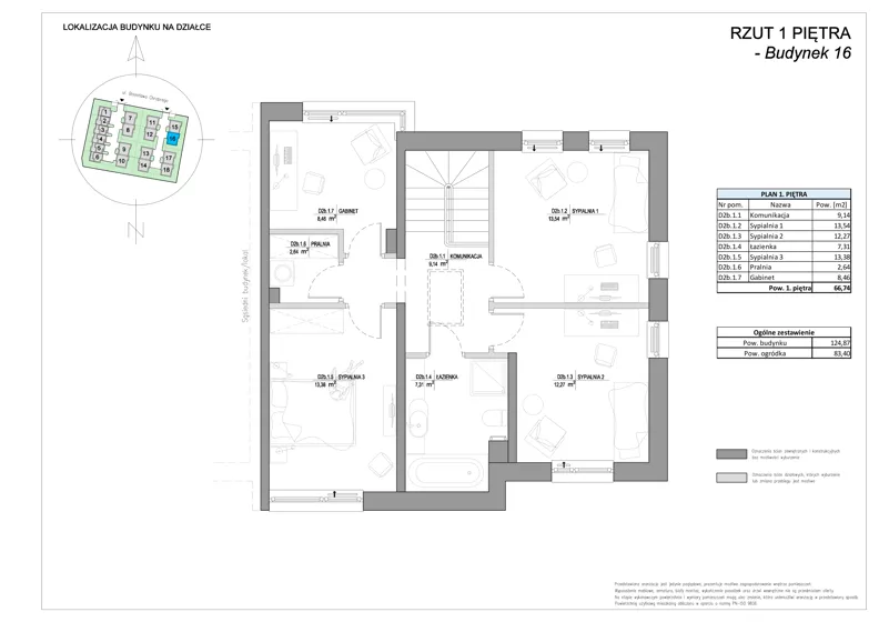 Dom 124,87 m², oferta nr 16, Riva Verde, Otwock, ul. Chrobrego