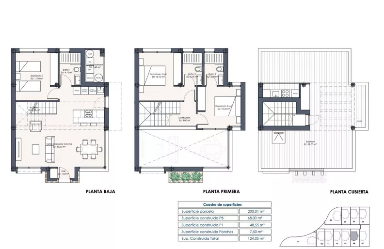 4 pokoje, mieszkanie 191,35 m², parter, oferta nr 1, Av. Argentina, Los Montesinos, c. Avenida de Argentina