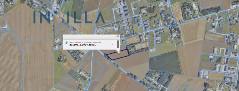 Działka 6 501,00 m², oferta nr , IN873149248, Dobrzewino, Dębowa