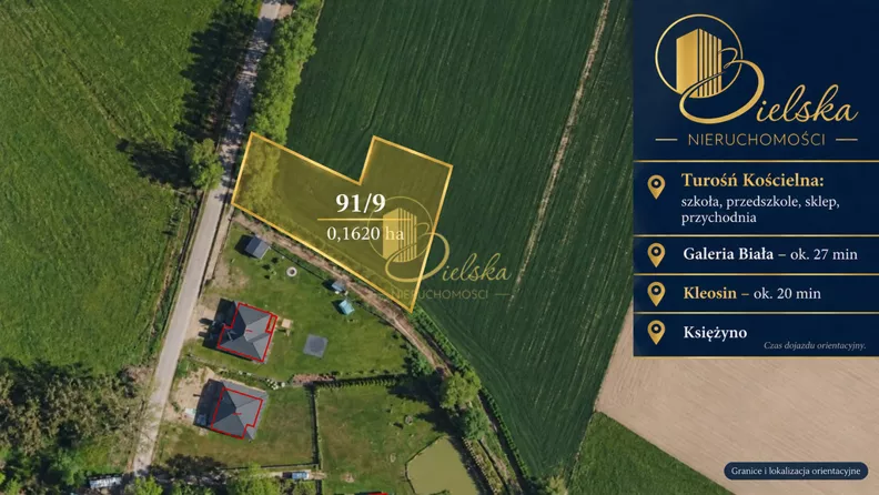 Działka 1 620,00 m², oferta nr , 27/14712/OGS, Czaczki Wielkie