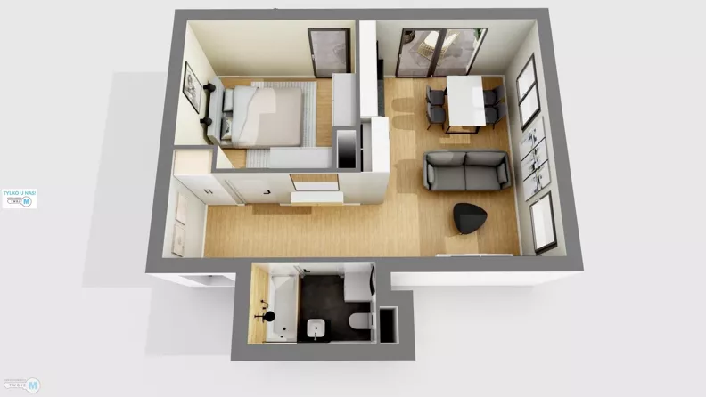 2 pokoje, mieszkanie 40,35 m², piętro 5, oferta nr , TWJ-MS-2901, Kielce, Centrum