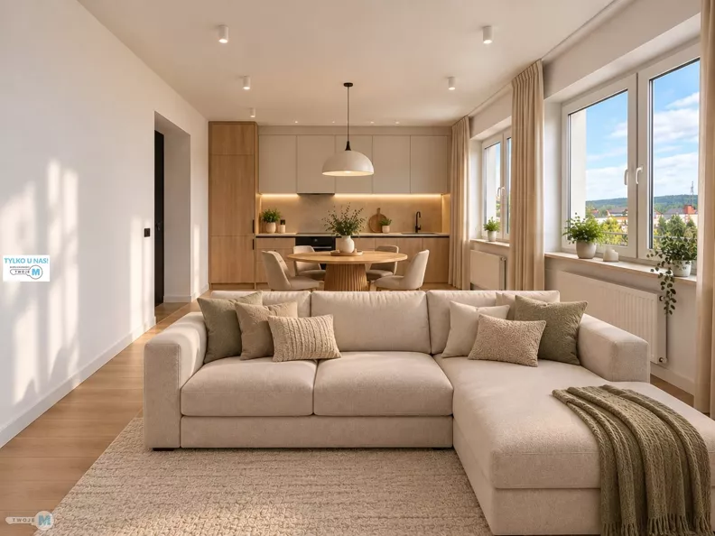 3 pokoje, mieszkanie 51,30 m², piętro 2, oferta nr , TWJ-MS-2931, Kielce, Uroczysko