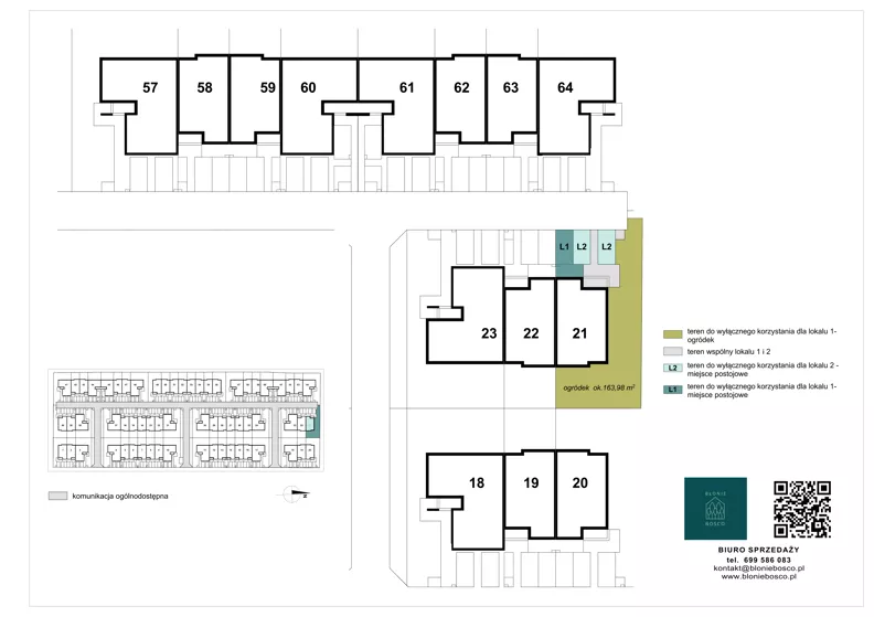 3 pokoje, mieszkanie 76,58 m², piętro 1, oferta nr 21-2, Błonie Bosco, Błonie, ul. Graniczna