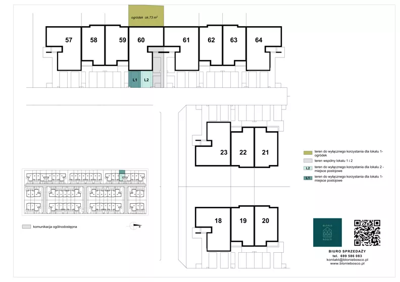 4 pokoje, mieszkanie 91,31 m², piętro 1, oferta nr 60-2, Błonie Bosco, Błonie, ul. Graniczna