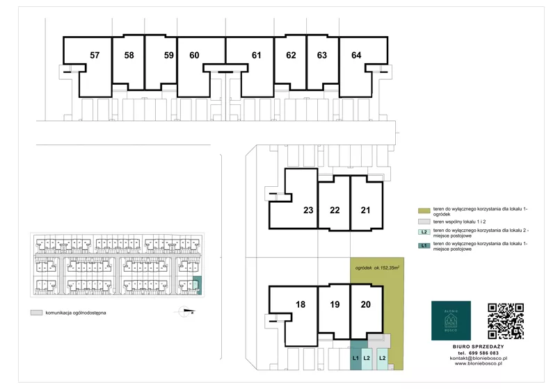 3 pokoje, mieszkanie 67,17 m², parter, oferta nr 20-1, Błonie Bosco, Błonie, ul. Graniczna