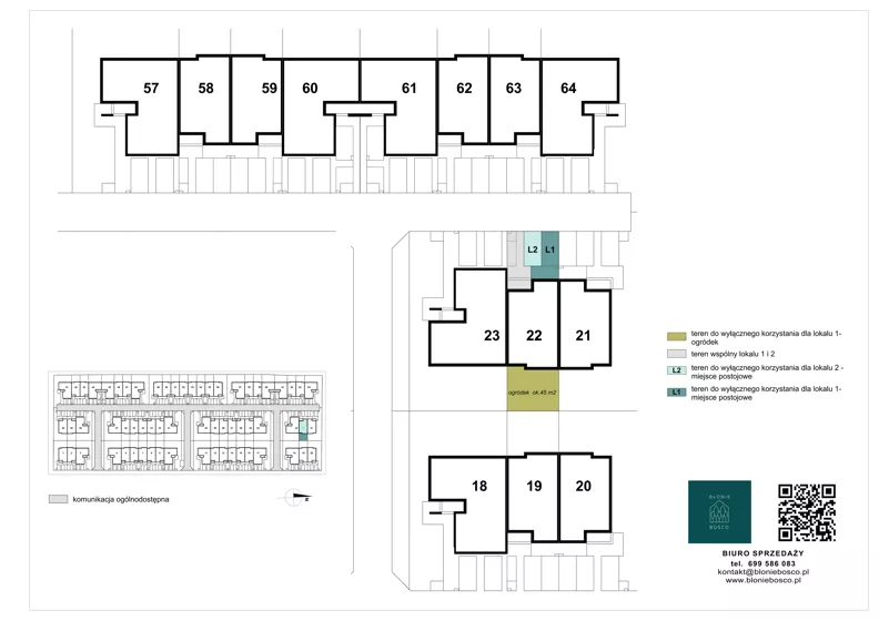 3 pokoje, mieszkanie 67,17 m², parter, oferta nr 22-1, Błonie Bosco, Błonie, ul. Graniczna