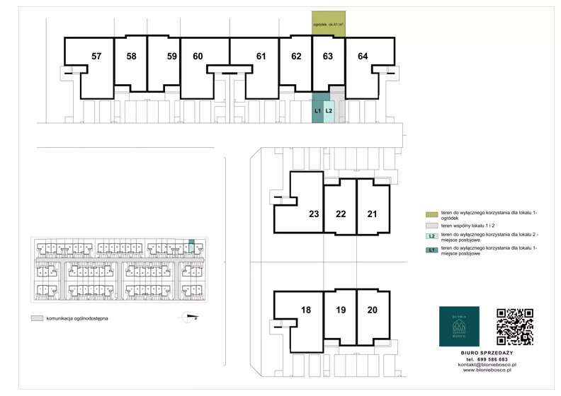 3 pokoje, mieszkanie 67,17 m², parter, oferta nr 63-1, Błonie Bosco, Błonie, ul. Graniczna