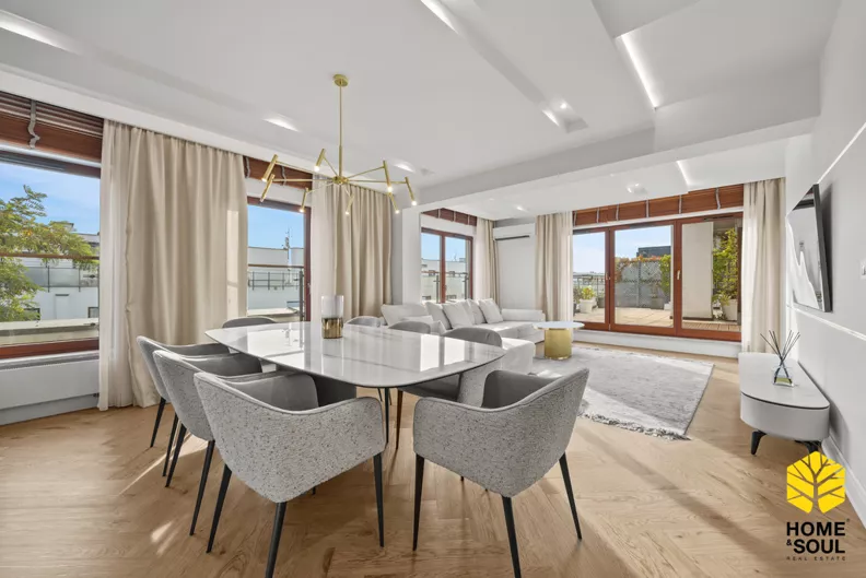 3 pokoje, mieszkanie 96,81 m², piętro 4, oferta nr , 647/8285/OMS, Warszawa, Wilanów, Wilanów, Sarmacka