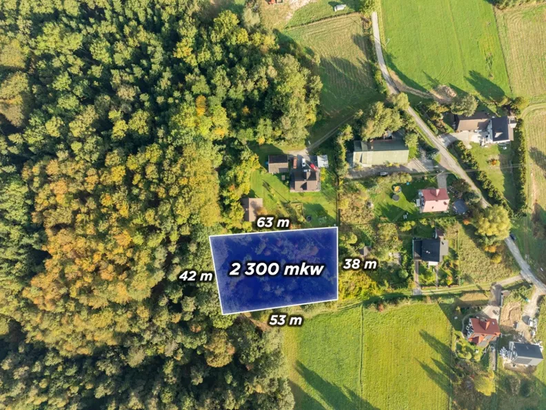 Działka 2 300,00 m², oferta nr , REMAX-241-GS-DUO001, Siepraw, Dobra