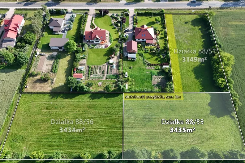 Działka 3 435,00 m², oferta nr , REMAX-1948/2037/OGS, Łaziska