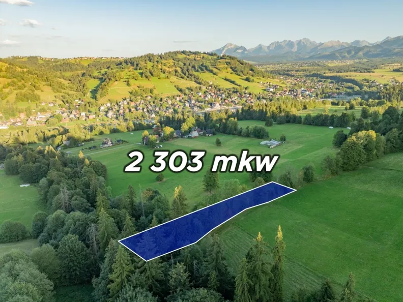 Działka 2 303,00 m², oferta nr , REMAX-213-GS-DUO001, Biały Dunajec, Skupniowa