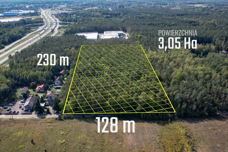Działka 30 500,00 m², oferta nr , REMAX-32-GS-SMART, Siestrzeń, Szyszkowa