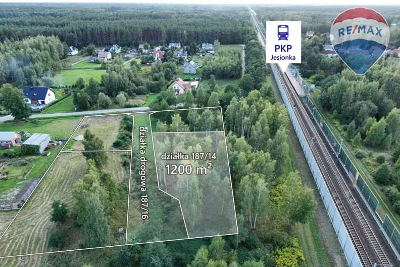 Działka 1 200,00 m², oferta nr , REMAX-53-GS-kSReNwM9HQ, Jesionka, Topolowa