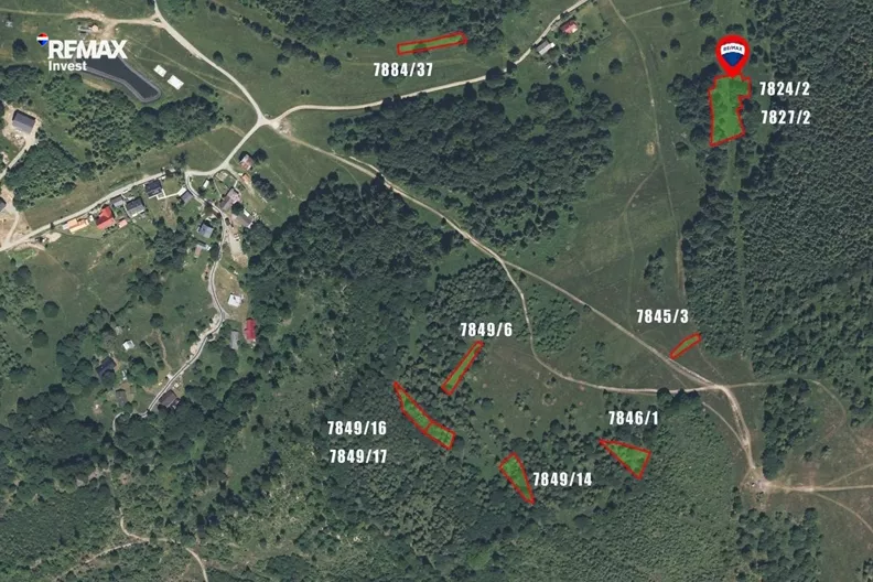 Działka 4 914,00 m², oferta nr , REMAX-435-GS-INVEST, Zwardoń