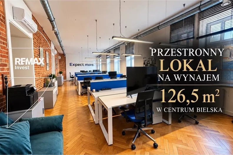 Lokal użytkowy 126,50 m², oferta nr , REMAX-584-KW-INVEST, Bielsko-Biała, Adama Mickiewicza