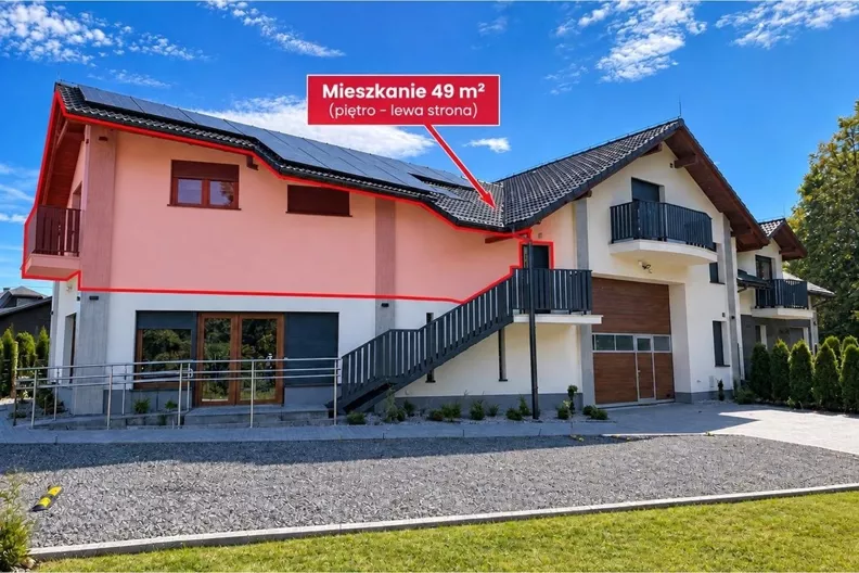 2 pokoje, mieszkanie 49,00 m², piętro 1, oferta nr , REMAX-450-MW-INVEST, Jaworze, Bielska