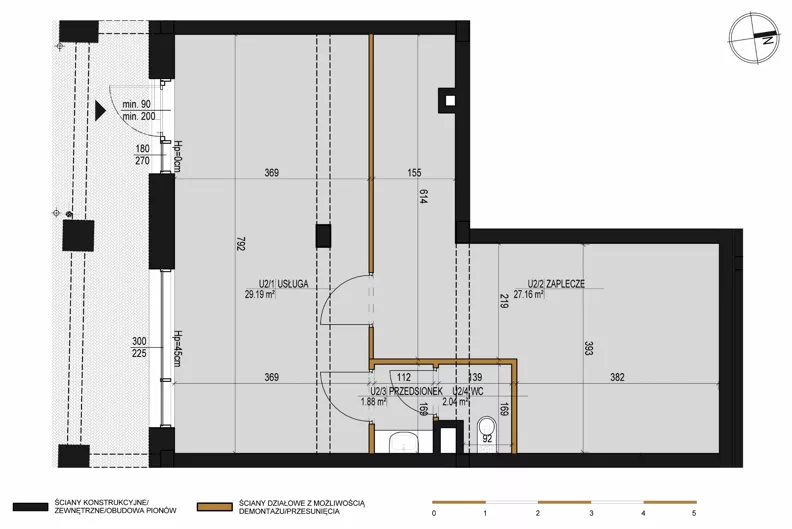 Lokal użytkowy 60,32 m², oferta nr U2, Nowakowskiego Park- lokale użytkowe, Białystok, Wygoda, Bagnówka, Seweryna Nowakowskiego 4